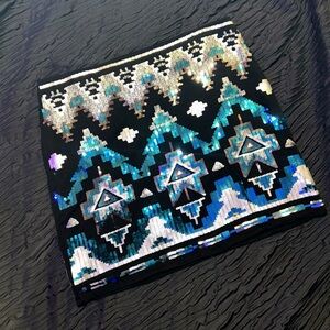 Southwest sequin skirt